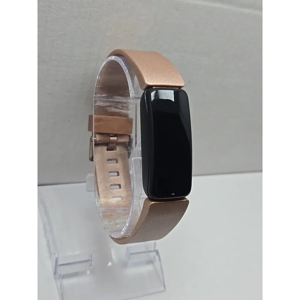 Fitbit Inspire 2 Fitness Tracker Black Heart Rate Monitor Tested No Charger Read